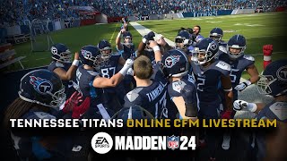 Trying to get our first win against Joe Burrow - Madden 24 Titans Online CFM Franchise Ep. 4