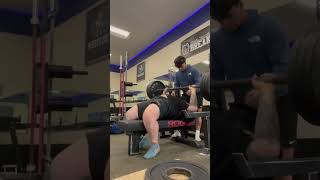 400 lb axel bar bench press - ME Upper 11.16.24