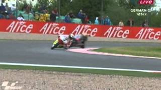 Rossi comment 2008 Sachsenring 125cc Race British Eurosport