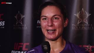 Invicta FC 40: Trisha Cicero Post-Fight Interview