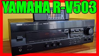 Amplificador Receiver YAMAHA R-V503 (video de funcionamiento para su venta) #vendido