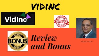 VidInc Review ⚡ WARNING ⚡ DON'T BUY VIdinc  Review WITHOUT MY 😆 CUSTOM 😆 BONUSES!