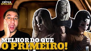 OS ESTRANHOS CAÇADA NOTURNA É MELHOR DO QUE O PRIMEIRO E UM TERROR ELETRIZANTE E ARTÍSTICO | CRÍTICA