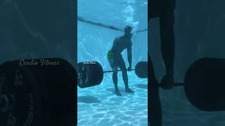 Under water workout💪😱 |gym motivation|#water #workout #music #song #underwater #deadlift