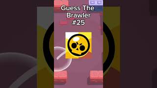 Guess The BRAWLER🔥😳 #brawlstars #supercell #guess