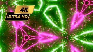 Space Of Neon Torus Shapes Background // @3DMotionGraphicsVFX