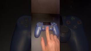 How to press the PS button on a DualShock 4 controller with your right hand’s pointer finger