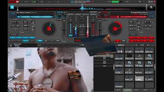 VirtualKeyboard scratch new  dope skills for spinning en intro dj johnix###virtual DJ scratch master