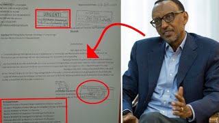 H.E PAUL KAGAME YANDIKIWE IBARUWA IKOMEYE CYANE!