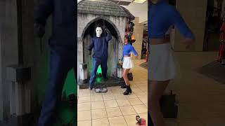 MICHAEL MYERS FAIL! Merrick #halloween #animatronics #prank#ghost