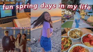 few feel good days in my life: beach, friends! a week of focusing on myself & having fun 💌 fun vlog