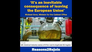 Duplication of EU chemicals regulation to cost £1 billion