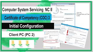 initial configuration client PC2 - CSS COC 3