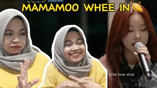 First time reacting to MAMAMOO WHEE IN covering Love Shot