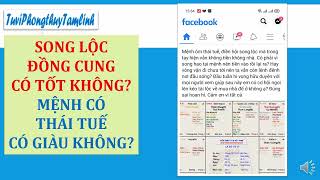 MỆNH CÓ THÁI TUẾ, ĐIỀN CÓ SONG LỘC, CÓ GIÀU KHÔNG?