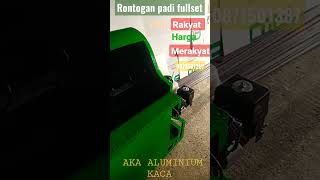 Mesin Rontogan Padi Full Set + Kipas