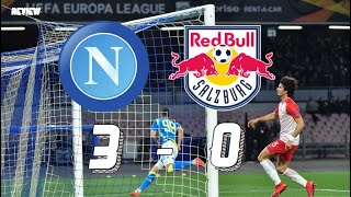 Napoli vs Salzburg (3-0) Milik & Ruiz lead the way in 1st leg! 7/3/19