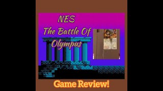 NES The Battle Of Olympus Game Review!