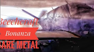 Sanding Beechcraft Bonanza To Bare Metal