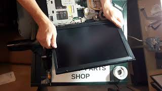 Lenovo ThinkPad R61 14.1" disassembly replace LCD screen motherboard keyboard palmrest bottom case.