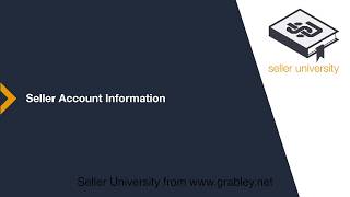 Amazon Grabley University - ОБЩЕЕ РУКОВОДСТВО - 2. Информация Аккаунта