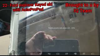 22- Ford explorer keyed akl with AutoPropad