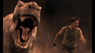 Journey To The Center Of The Earth (2008) || Dinosaur Chases Sean And Trevor (HD)