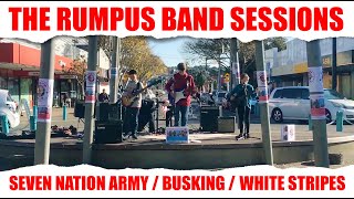 Seven Nation Army - The White Stripes - RUMPUS Busking at Browns Bay - Family Band / Kids Rock Band