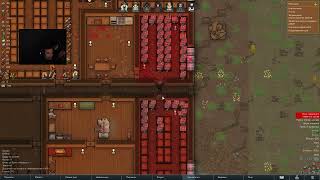 27.02.2023 Rimworld. Домашний скот сгорел. Разшатываю лагерь бандитов. Трагичная история рудокопа.