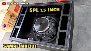 cek sound box SPL 15 inch - speaker acr fabulous PA75155