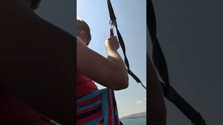 Skrydis parašiutu nuo katerio Parasailing