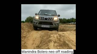 Bolero  offroading capabilities | bolero neo offroading