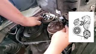 Honda Fit / Jazz Serpentine Belt and Tensioner replacement