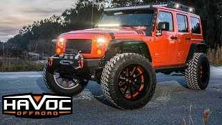 "Project Crush" Sprintex Supercharged Jeep JK Build on 37" Tires at HavocOffroad.com