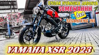 MAKIN GARANG...!!! MODIFIKASI YAMAHA XSR 155 2023 |warna RED 🤯🤯🤯