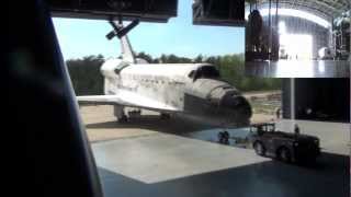 Space Shuttle Discovery FINAL Wheels Stop at Smithsonian