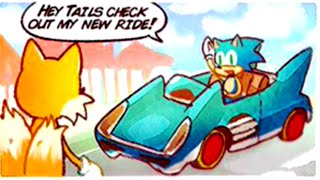 Sonic's NEW RIDE (Comic Dub)