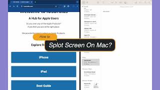 How to Split Screen On Mac?