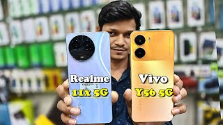 Realme 11x 5G Vs Vivo Y56 5G Review , Comparison , Space & Many More