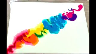 Acrylic Rainbow Pouring - Zieler