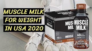 Best Muscle Milk For Weight Gain in USA 2020