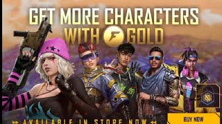 exchange new charecter frome gold coin in gareena freefire #@maro #D_be