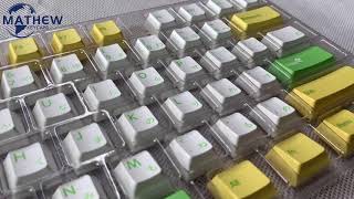 Lemon Keycap CHERRY Profile Dye-Sublimation 139keys