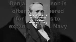 Benjamin Harrison is often remembered