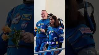 The mysterious voice heard by astronauts on the Boeing Starliner has been identified.#shorts #news