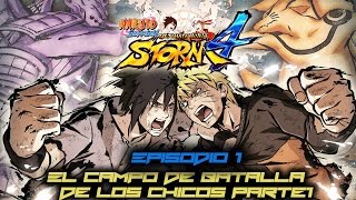 NARUTO SHIPPUDEN UNS 4|Ep 1: El campo de batalla de los chicos Parte1| Español Latino