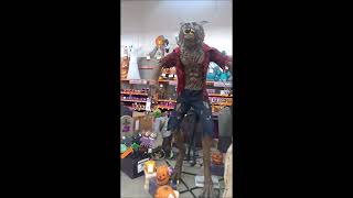 you can purchase a werewolf for Halloween