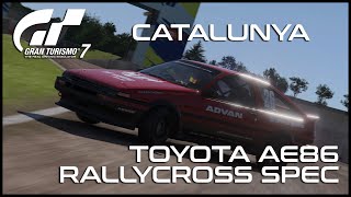 Gran Turismo 7 | Rallycross AE86 @ Catalunya