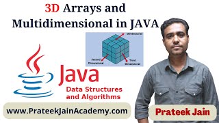 Lecture 11 - 3D and Multidimensional arrays |  DSA in JAVA in Hindi by Prateek Jain