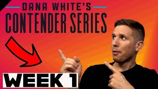 Dana White's Contender Series: Season 6, Week 1 Betting Breakdown